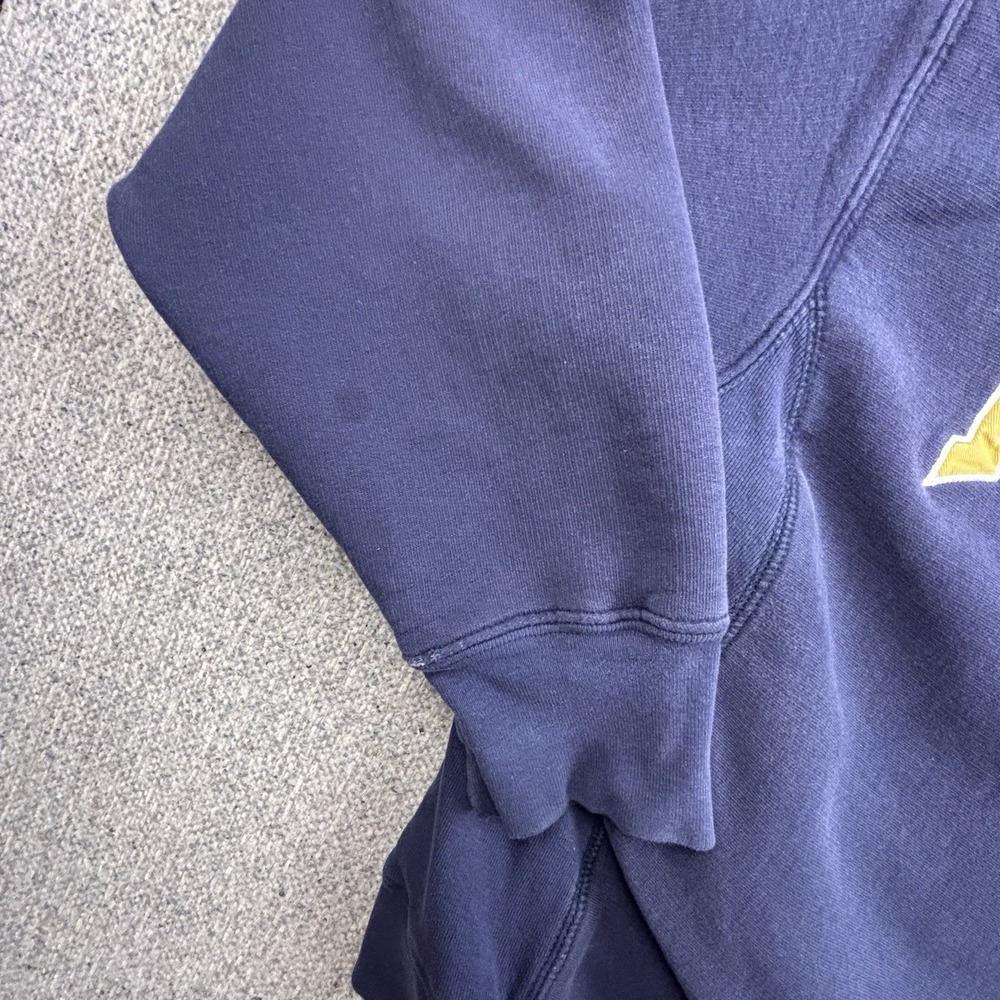 Vintage Michigan Wolverines Sweatshirt Men M Crewneck Sweater Sewn Y2K 00s - Picture 5 of 10